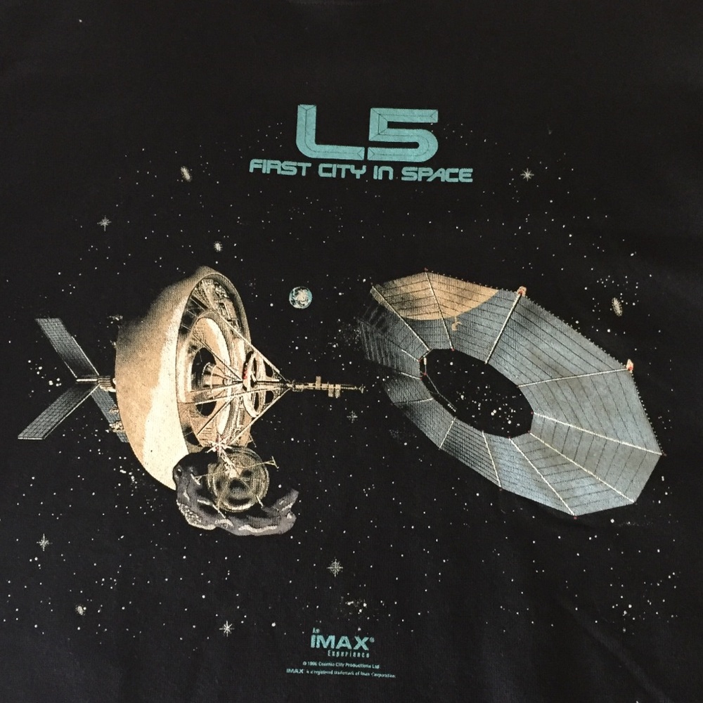 Vintage 90’s Space Sweater - Picture 7 of 8